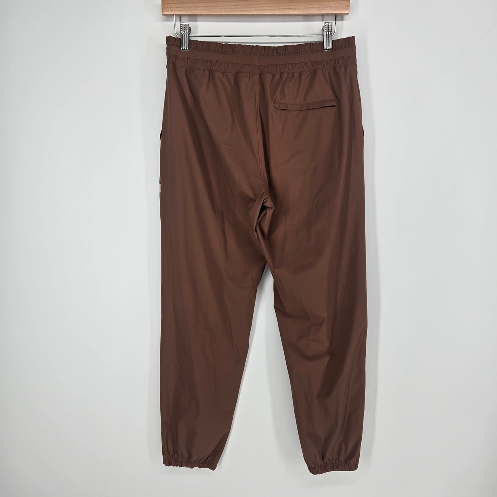 Vuori Miles Joggers Womens Small Brown VW481 Elastic Waist Hiking Active Pants - Picture 6 of 9